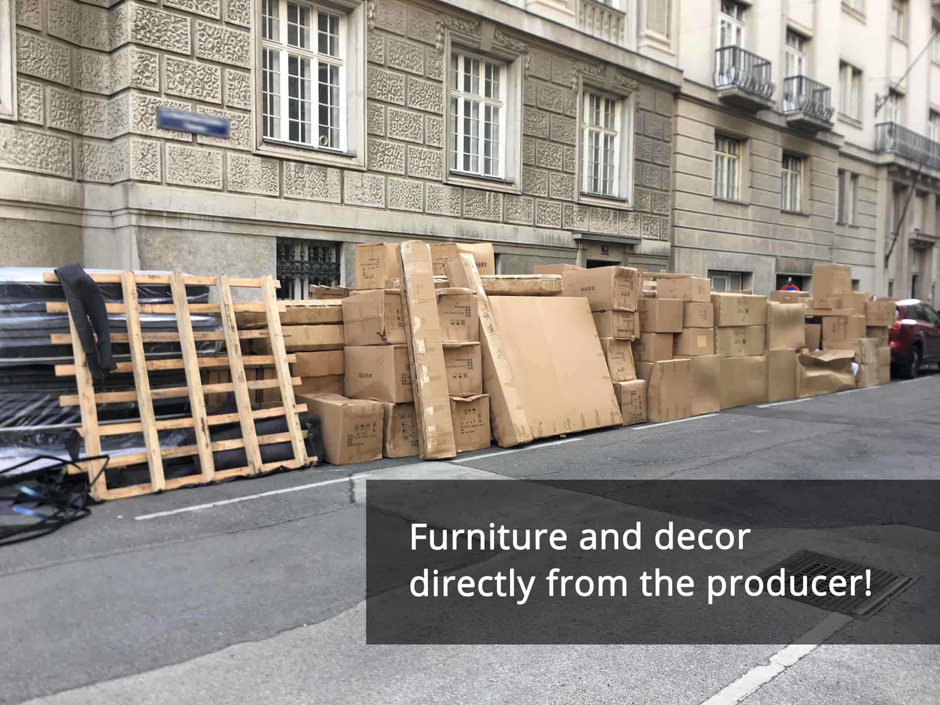 Furniture and decor directly from the producer